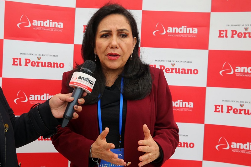  Gloria Montenegro: “Todos los ministros respaldaron adelanto de elecciones”