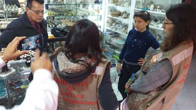 Ministerio de Cultura recuperó 172 bienes culturales alterados en dos operativos contra el tráfico ilícito