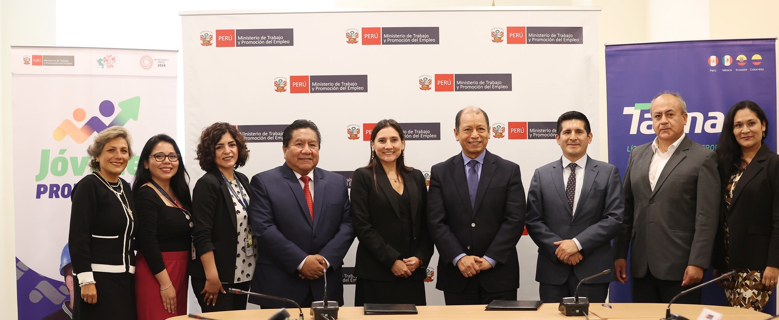 MTPE firma convenio con Talma para insertar a jóvenes en el mercado laboral