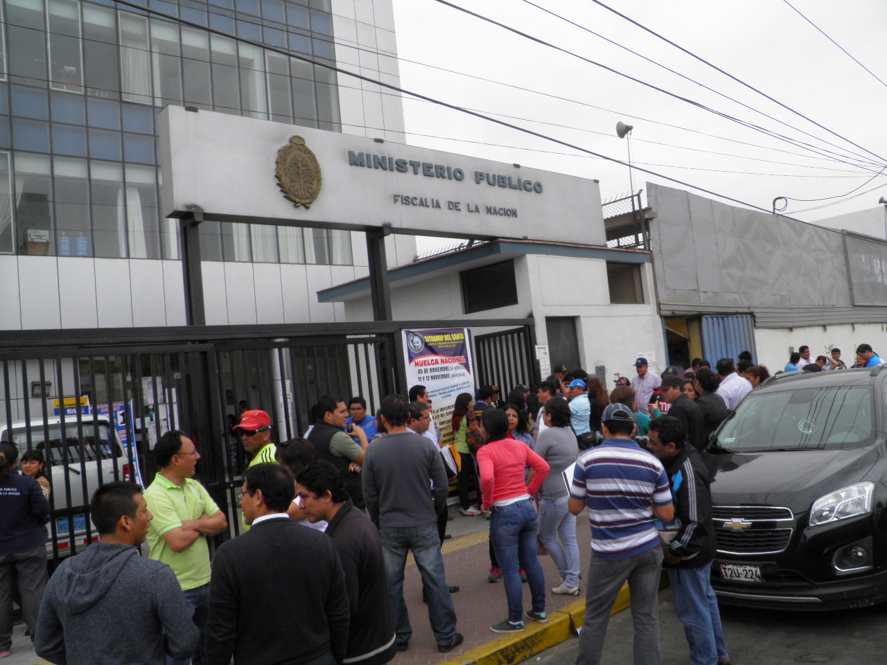 Chimbote: Ministerio Público dejó de atender por paro de administrativos 
