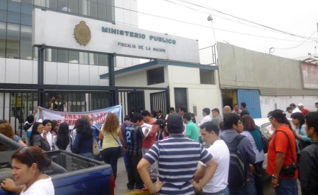 Chimbote: trabajadores del Ministerio Público acatan paro de 48 horas