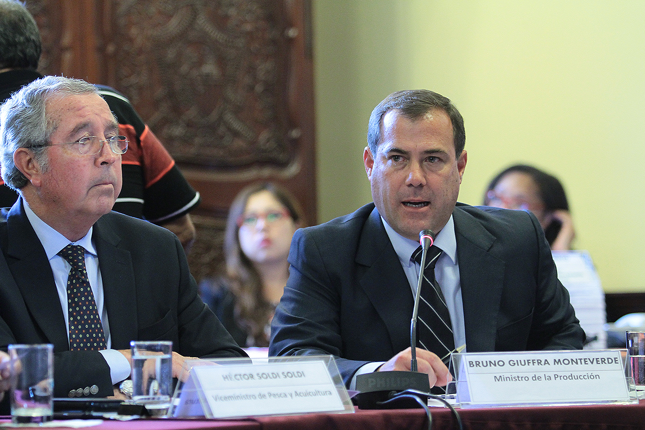 Pesca de juveniles de anchoveta es menos de la mitad de lo proyectado, asegura ministro Giuffra 