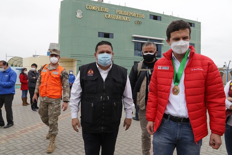 Ministro de Energía supervisó en Chimbote Operación Tayta que se desarrolla hasta mañana