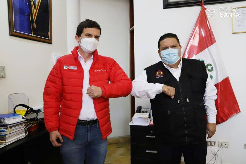 Ministro Incháustegui llegó a Chimbote y verificó avances de "Operación Tayta en la provincia"