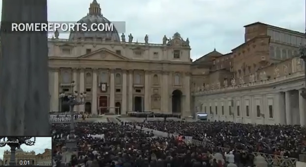 El Papa reza con reliquias de San Pedro en la Misa de clausura del Año de la Fe (Video)