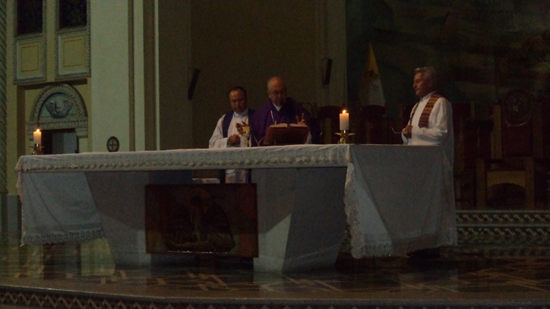 Obispo ofició misa por los 9 días de fallecimiento de Nolasco