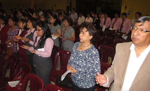 Universidad Católica Los Ángeles de Chimbote celebró misa por Navidad