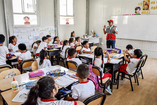 “Reconstrucción con Cambios” entrega s/ 25 millones  para instalar módulos en 241 colegios