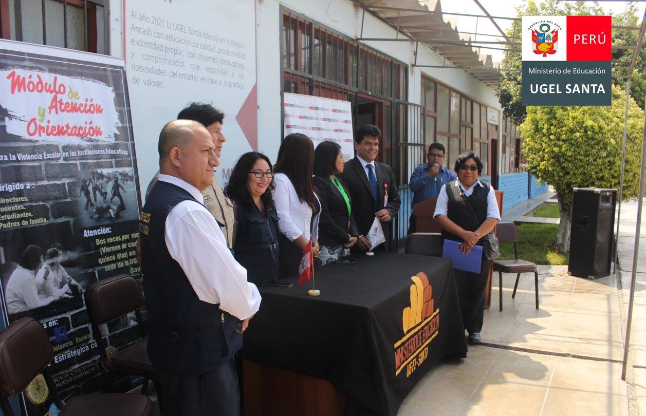 Módulo de atención y orientación contra la violencia escolar instaló UGEL-Santa