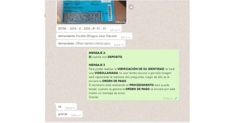 Módulo Penal de la Corte del Santa realizó pago de 38 depósitos por alimentos