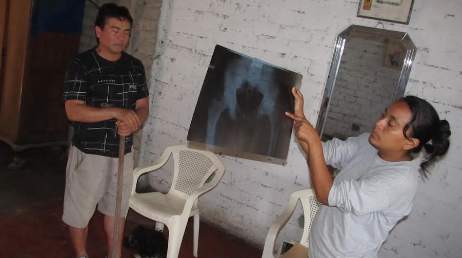 Piden ayuda para  cubrir rehabilitación de ex reconocido futbolista chimbotano