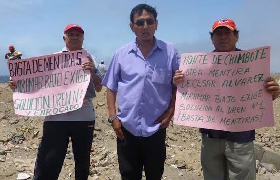 Moradores de "Miramar Bajo" decepcionados de la gestión de alcalde Arroyo