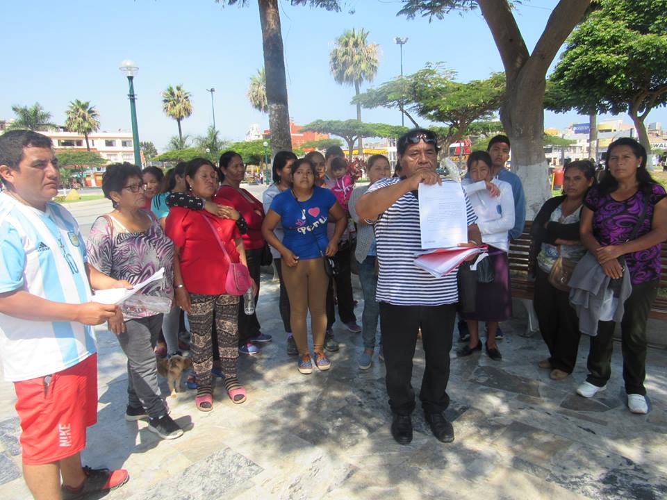 Chimbote: Moradores de “Costa Blanca” rechazan tráfico de lotes y piden intervención de alcaldesa