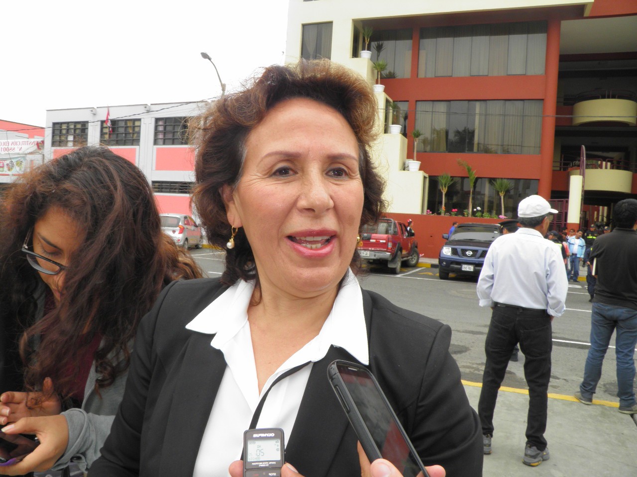 Fiscal Nancy Moreno evita pronunciarse sobre declaraciones de trabajador de la Corte del Santa