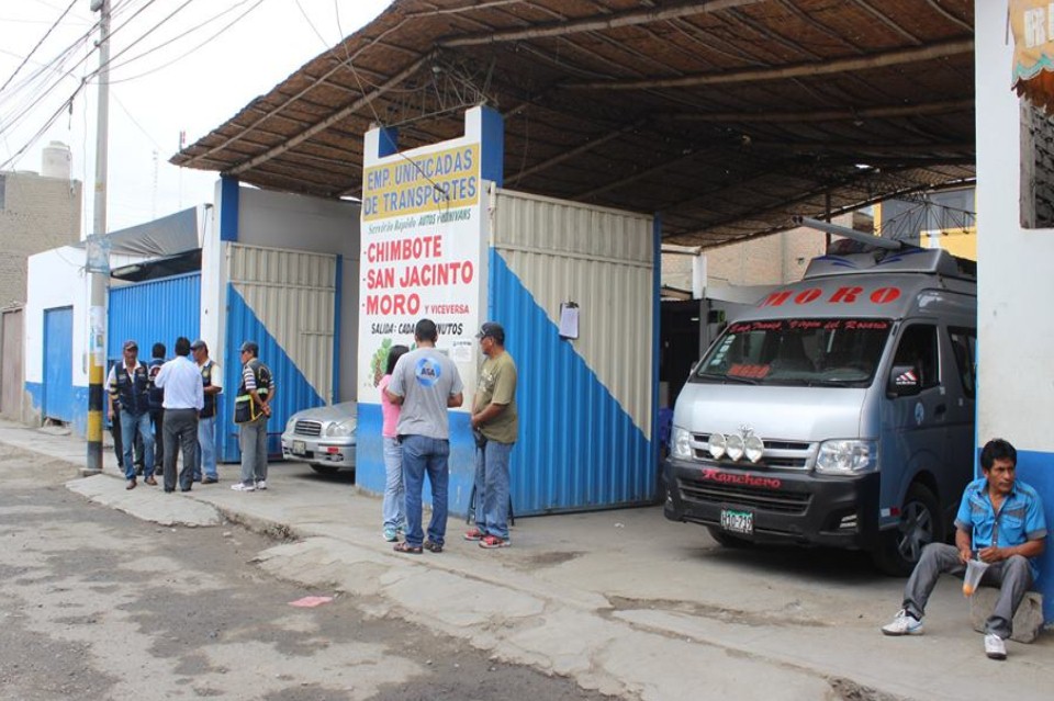 Chimbote: Multan a empresas de transporte sin giro para embarque y desembarque de pasajeros 