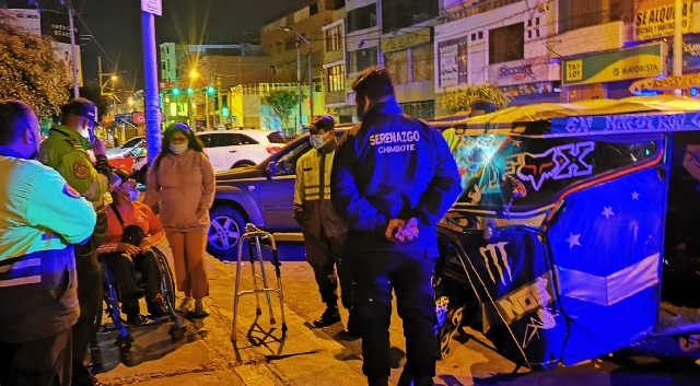 Roban mototaxi y lo abandonan por inmediaciones del Mercado Modelo de Chimbote