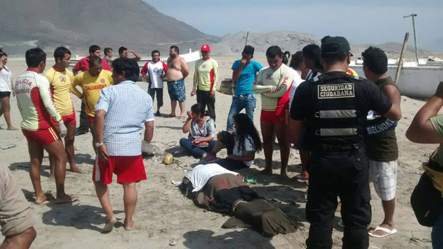 Aparece cadáver de mototaxista en balneario Campamento Atahualpa de Nuevo Chimbote
