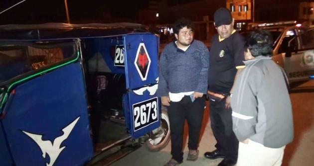 Intervienen a mototaxista que tenía dos requisitorias por robo agravado en Nuevo Chimbote
