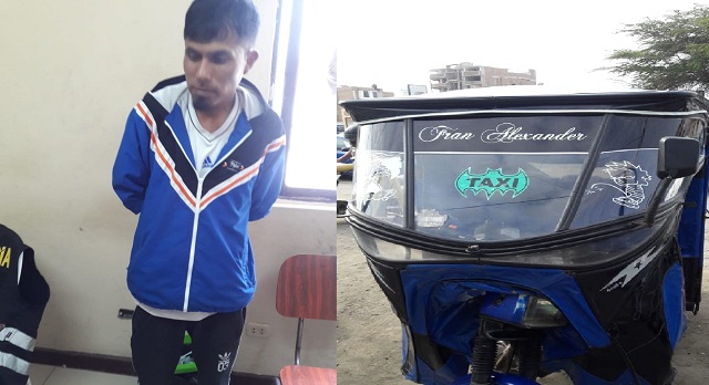 Mototaxista fue detenido presuntamente por exhibir sus genitales a alumnas de colegio en Nuevo Chimbote