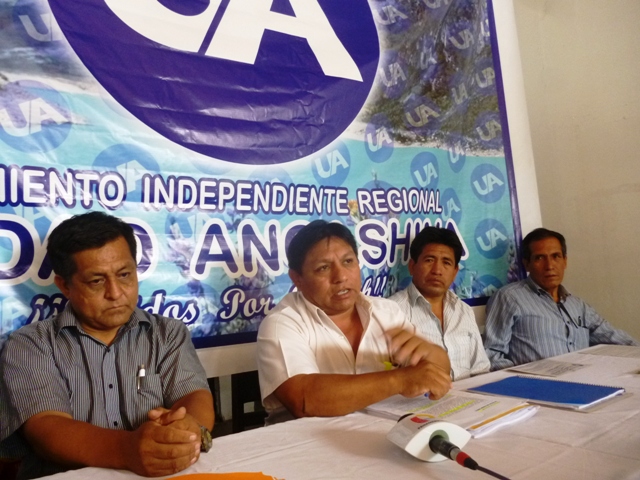 Presentan en Chimbote nuevo movimiento independiente regional Unidad Ancashina