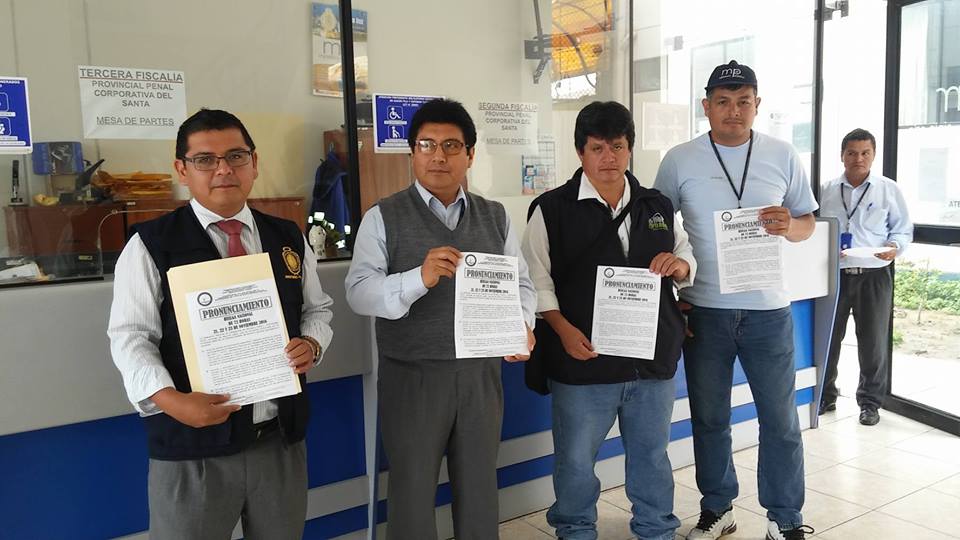 Chimbote: Este 21, 22 y 23 paro de trabajadores del Ministerio Público