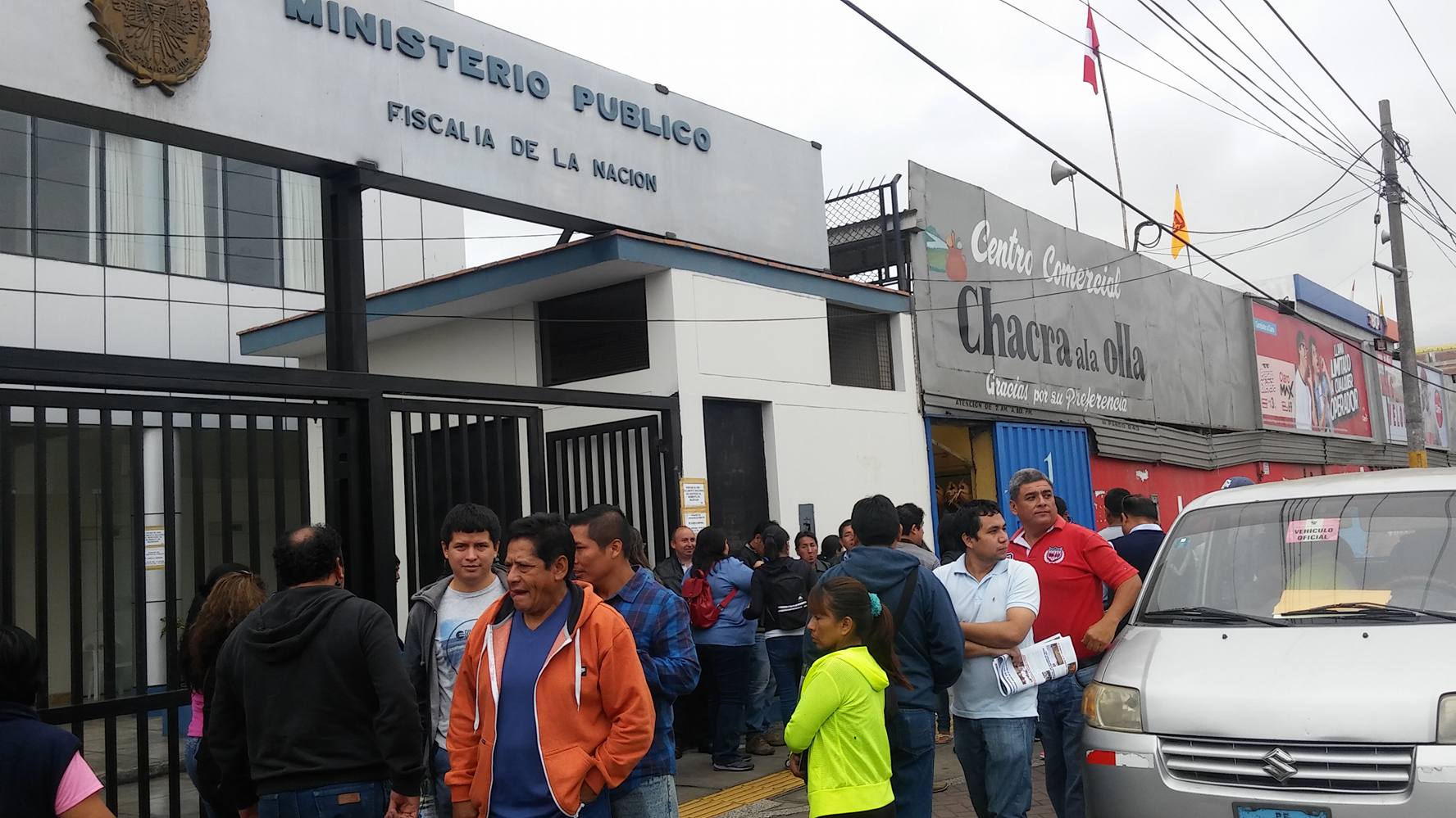 Trabajadores del Ministerio Público del Santa acatan su paro de 48 horas 