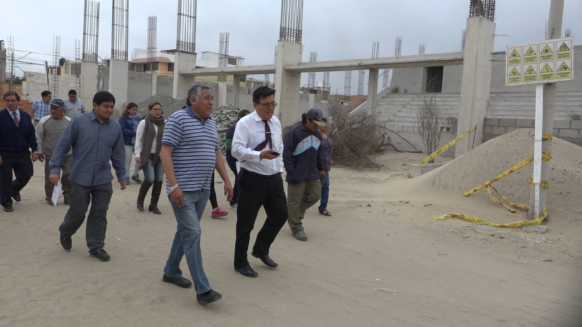 Chimbote: comité técnico de la MPS inspecciona obra paralizada del “Argentino”