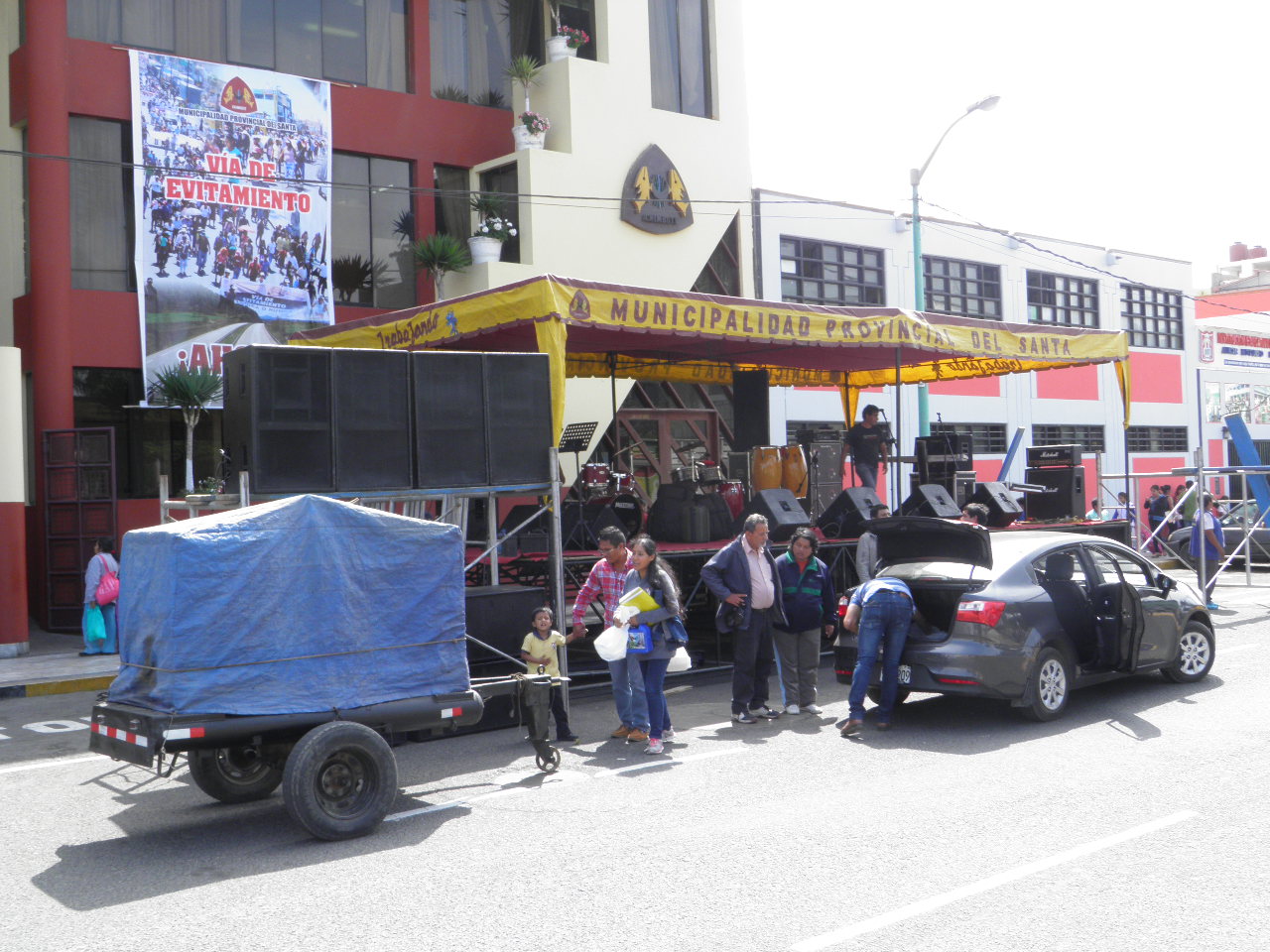 Esperan que todo lo agasajado por la llegada de Victoria Espinoza no sea con recursos públicos