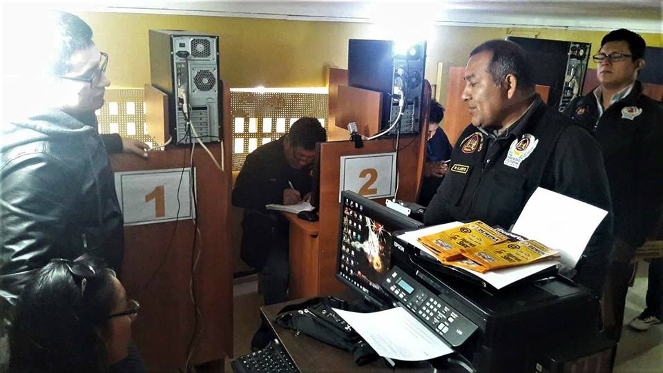 Chimbote: local de cabinas de internet multado por no contar con filtro pornográfico 
