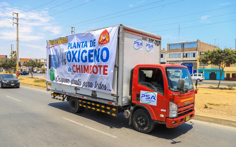 MPS adquiere planta de oxígeno medicinal para atender a población afectada con covid-19