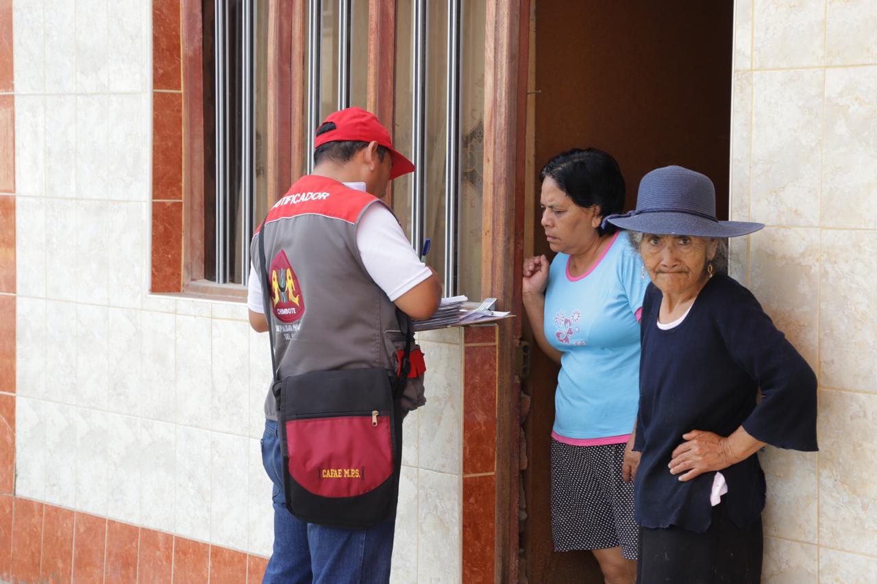 Chimbote: MPS entrega formulario del autoevalúo a más de 40 mil contribuyentes