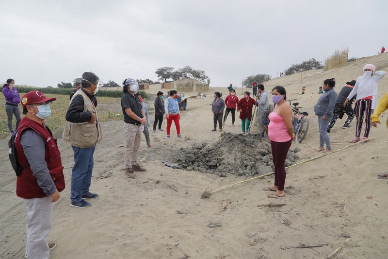 MPS y Ministerio de Cultura piden a pobladores no invadir zona arqueológica en "Alto Perú"