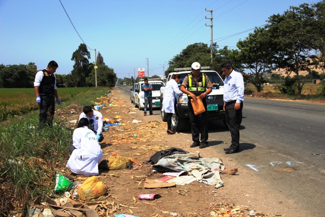Chofer causa la muerte de un hombre de 25 años y se da a la fuga en Chimbote