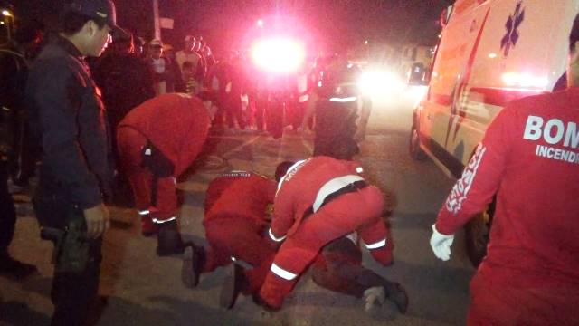 Irresponsable chofer atropella a mecánico, le causa la muerte y se fuga en Nuevo Chimbote