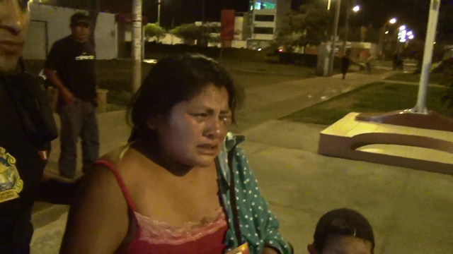 Nuevo chimbote: Sujeto en estado de ebriedad golpea salvajemente a su conviviente