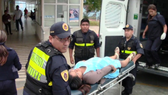 Chimbote: mujer en gestación empezó a sufrir contracciones apenas emitió su voto