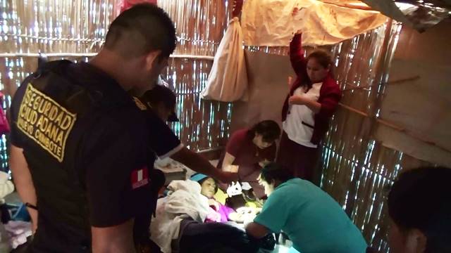 Nuevo Chimbote: mujer da a luz sola en su precaria vivienda en "Bello Amanecer"