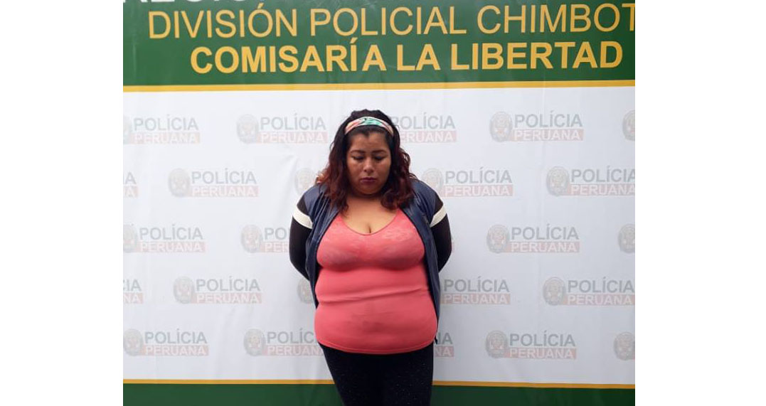 Chimbote: detienen a mujer que agredió a su pareja y es denunciada por violencia familiar