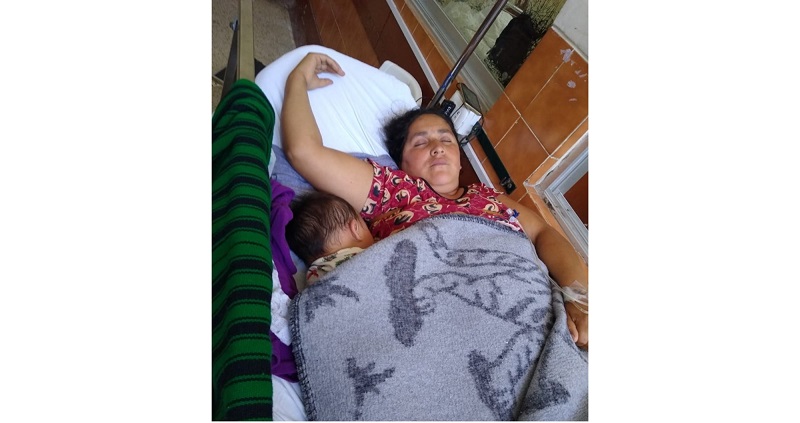 Mujer herida en accidente de tránsito en Guadalupito requiere ser trasladada a Piura en ambulancia