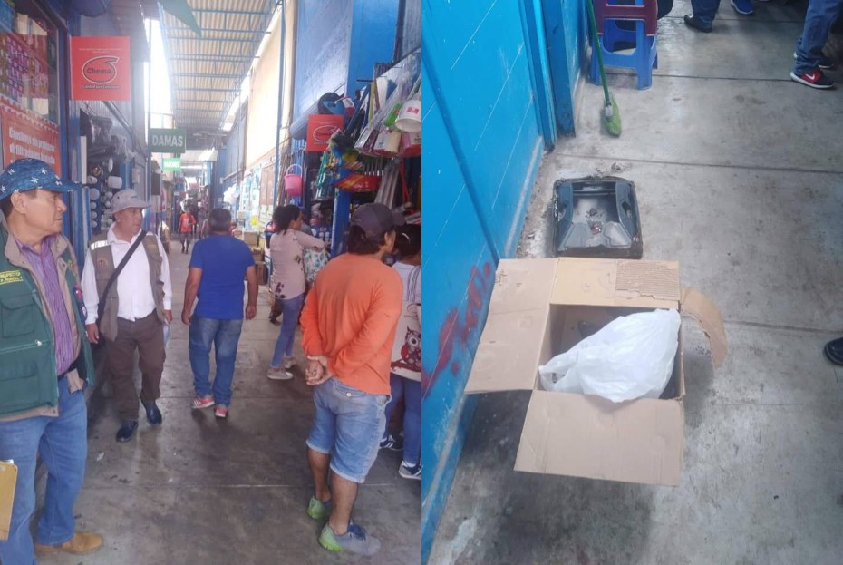 Chimbote: mercado Ferrocarril fue multado por no implementar tachos de basura
