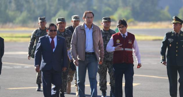 Gobernador de Áncash respalda anuncios formulados por presidente Vizcarra