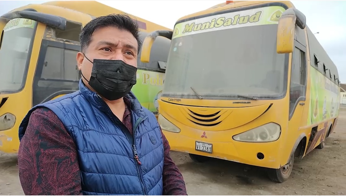 Regidor Lynch pide que vehículos de Muni Salud vuelvan a recorrer pueblos de Chimbote y  zona rural