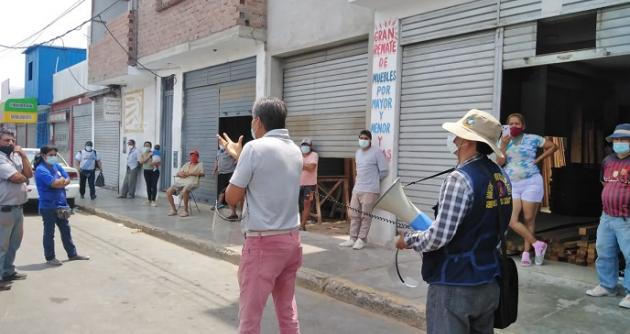 DRTC Áncash formaliza pedido a la comuna del Santa para cesión de uso de áreas del mercado Tres  Estrellas