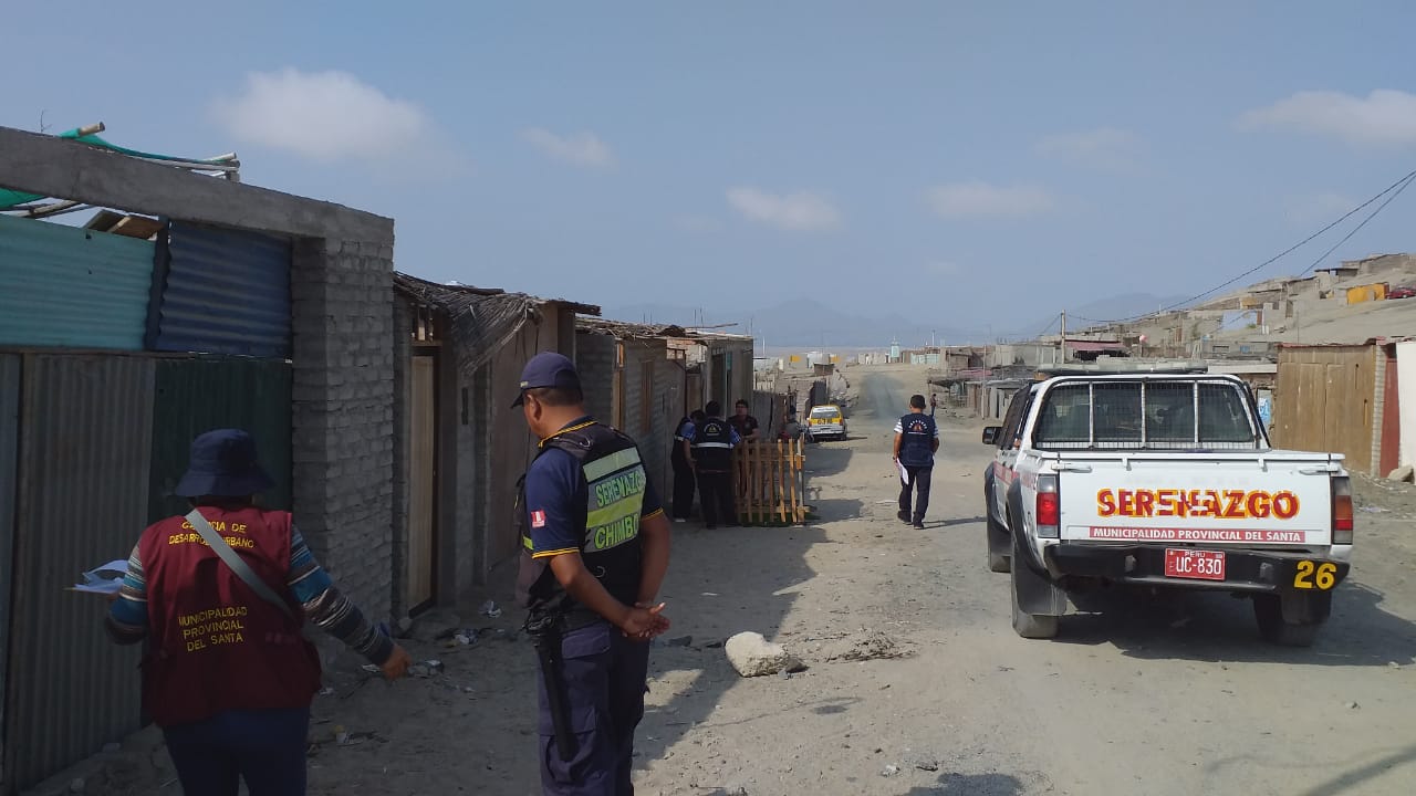 Chimbote: MPS  realizó constatación de vivencia en asentamiento humano Costa Blanca