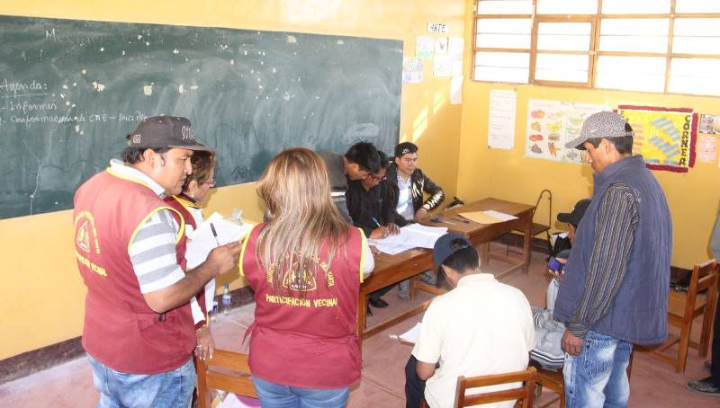 Municipalidad Provincial del Santa fiscalizó elecciones en Santa Ana y Santa Rosa