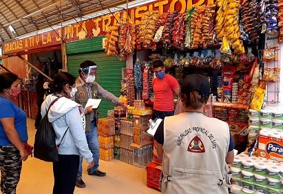 Chimbote: municipio verifica que mercados implementen medidas de bioseguridad