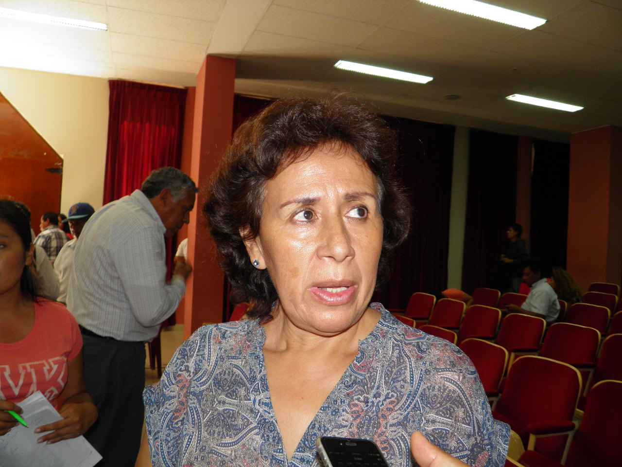 Nancy Moreno preocupada por falta de pago a personal de seguridad del distrito fiscal del Santa