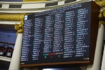 Pleno aprobó acusar constitucionalmente a exjuez Hinostroza y a exconsejeros Julio Gutiérrez y Orlando Velásquez 