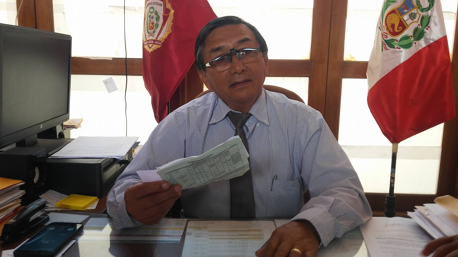 Subprefecto del Santa responde sobre intervención de agente de la Policía de Tránsito 