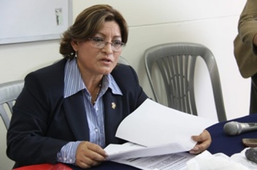 Nena Escalante, jefa de la Onagi, habría puesto su cargo a disposición